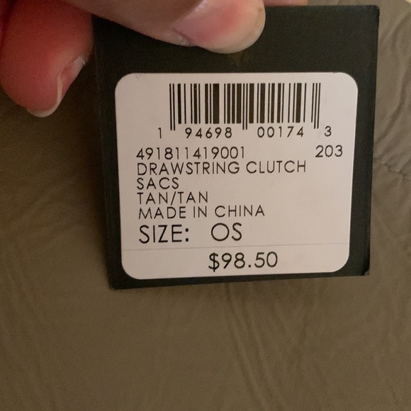 Club Monaco drawstring clutch - Picture 14 of 15